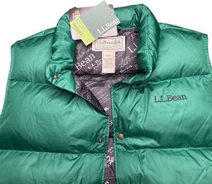 L.L. Bean Vest Trail Model Down '82 Retro Puffer Packable Men’s Sz XXL Green NWT